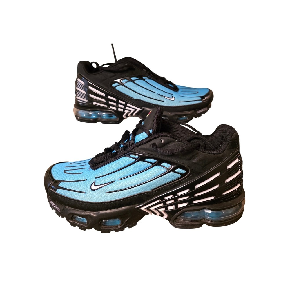 Nike Air Max Plus 3 Laser Blue Black Tuned Air Sneakers 942843-600 Mens 8.5